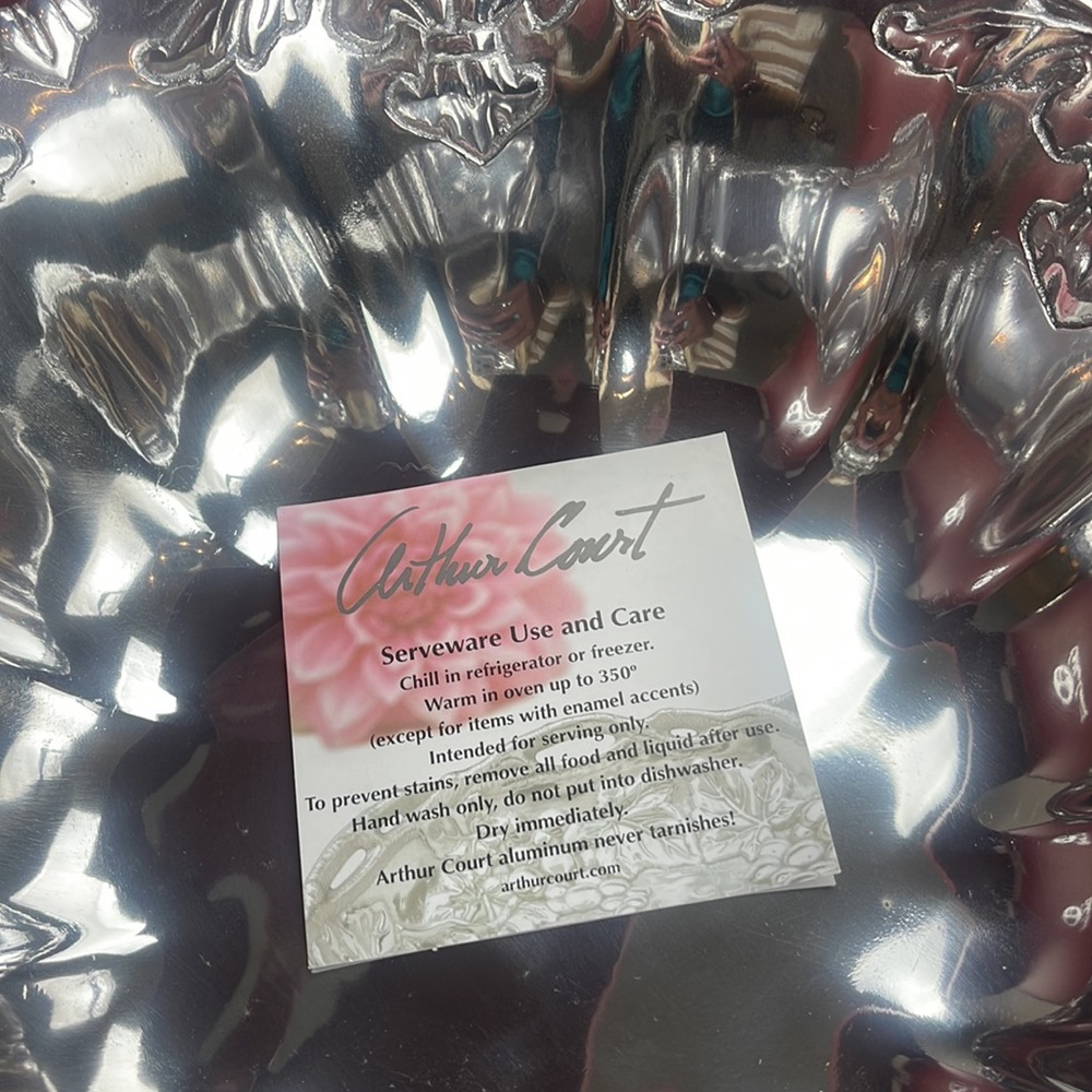 FLEUR-DE-LIS SALAD BOWL 12 - Picture 13 of 15